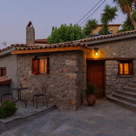 Fteri Stone House In Platanos, Akrata Apartment Exterior photo